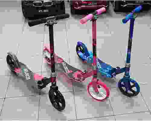 Самокат подростковый ''Scooter'' чёрный